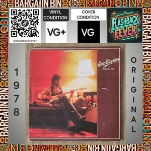 ERIC CLAPTON•Backless•RSO (#RS-1-3039)•Richmond Pressing, Gatefold